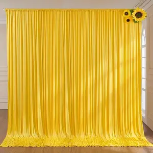 Curtain Photo Booth Backdrop
