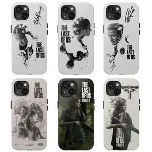 The Last Of Us Custom Smartphone Case - Rubber Heavy-Duty Shockproof Protection Casing, Edgy Dark Grunge Gamer Art, Tech Accessories for iPhone 17 Pro Max,16,15,14,13,12,11 (Survival Horror Video Game Themed Mobile Phone Accessories)