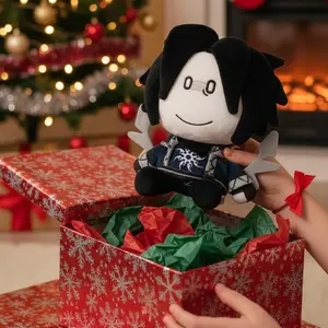 Super Cute 6.7in Two-Times Plush Furry Doll Fluffy Soft Perfect Gift for Intimate Friends Christmas Surprise Computer Desktop Ornaments
