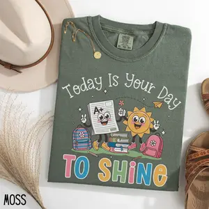 Testing Day Teacher Shirt Comfort Colors, Test Day T-Shirt, Retro Teacher Tee, State Testing Shirt, School Test Teacher Team Shirt, Full Sizes, Full Colors