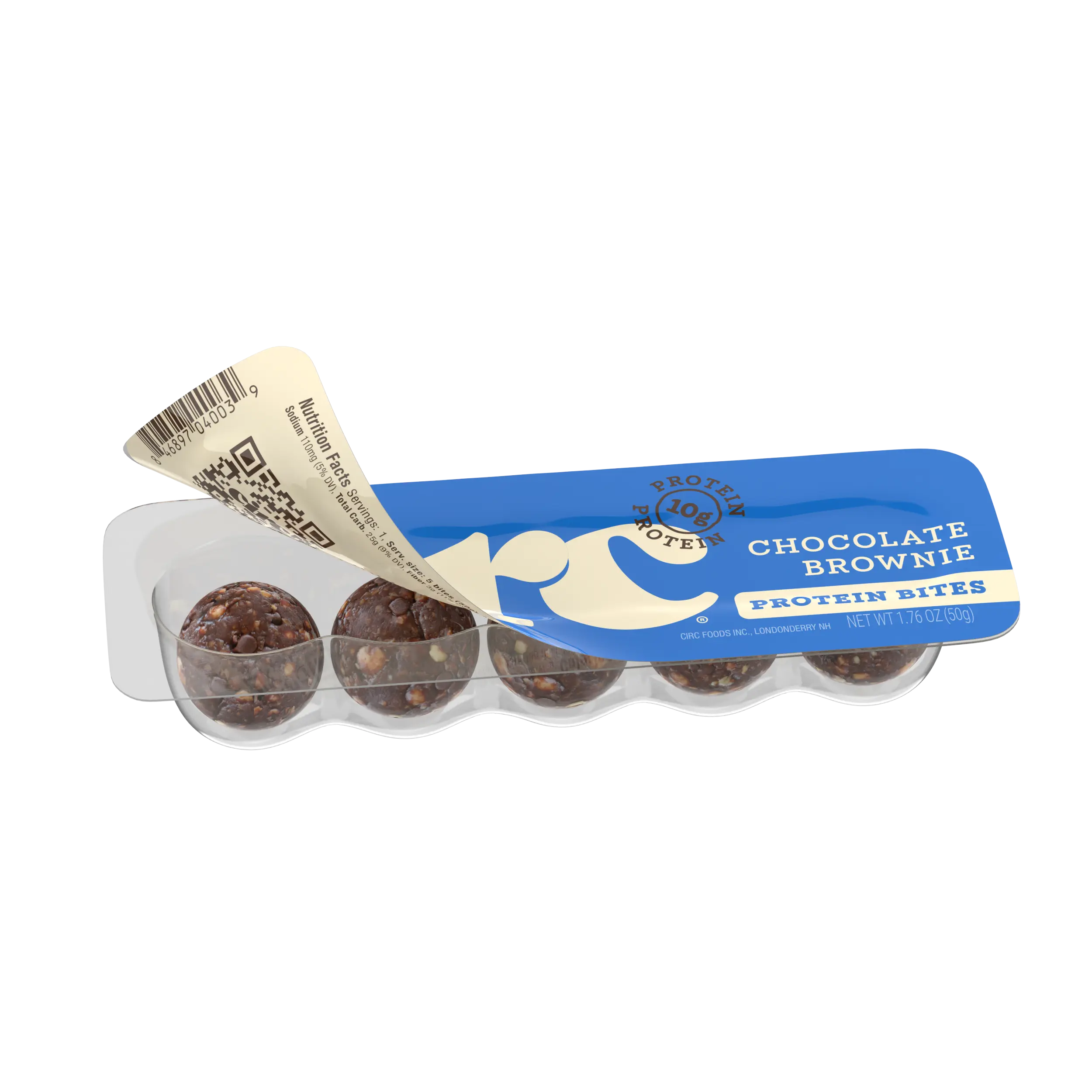 Chocolate Brownie Protein Bites (10G)
