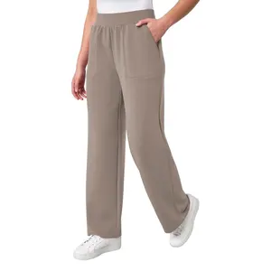 Mondetta Womens Heavyweight Wide Leg Pant