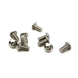 Steel 3 x 6mm Button Head Hex Screw (10) RC Hardware