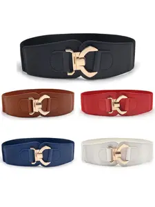 Korean Versatile Wide Belt Women's Coat Fashion  Belt Women's Decorative Coat Fashion Korean Versatile Wide Waist Seal Casual Dress Belt