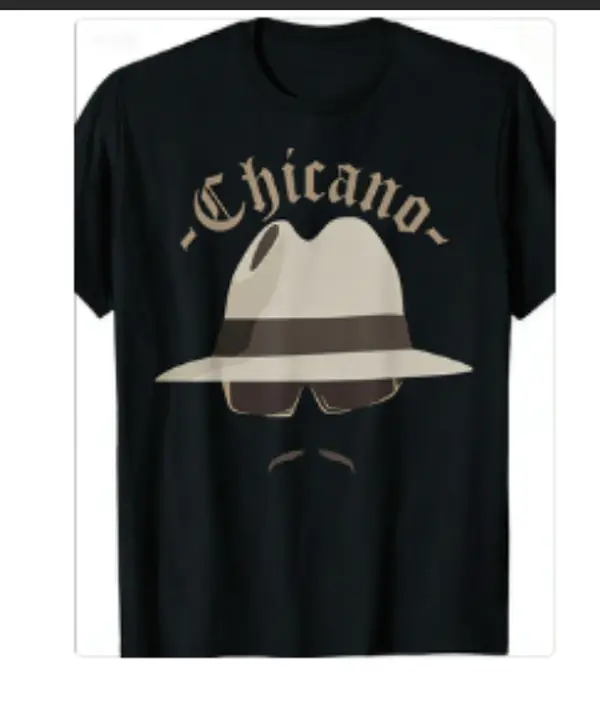Men's Vintage Chicano Lowrider Hat Graphic T-Shirt Bold Witty Design Black Cotton Retro Style Tee with Panama Hat & Fashion Glasses Casual Round Neck Short Sleeve Shirt for All Seasons long  undershirt fishing  shirts  custom papatee Jesus Acid Washed Hea