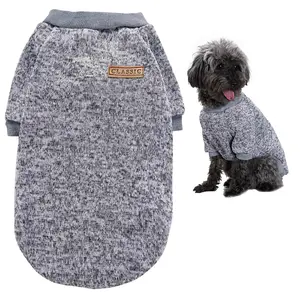 1Pack Pet Dog Sweater Sweatshirt, Warm Dog Jumpers Dog Pajamas Soft Cat Sweater Warm Winter Puppy Pet Coat Soft Sweater Clothing for Small Dogs Puppy Doggie