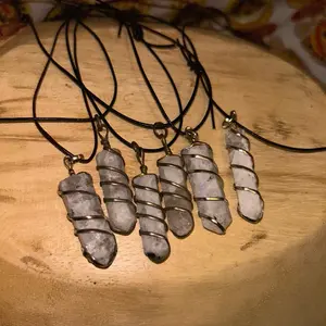 Moonstone Crystal Necklace for Women, Fashion Accessory