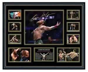 Conor McGregor UFC 246 2020 Signed Limited Edition Memorabilia Frame