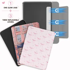 3-in-1 Magnetic Kindle Case – Detachable Covers with Auto Wake/Sleep, Fits 7” Kindle Paperwhite & Colorsoft 2024