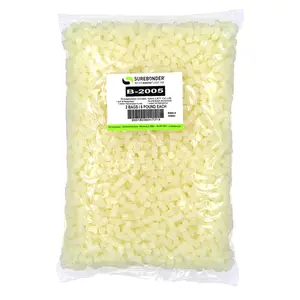 Surebonder Hot Glue Pot Skillet Hot Glue, Low Stringing General Purpose Skillet Cubed Hot Glue, Great for Floral and Fabric Applications | 5 lb Bag