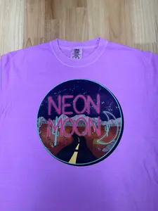 Neon Purple Comfort Colors Tee