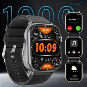 1.83-inch Smartwatch for Men and Women，1000mAh High-Capacity Battery for Extended Standby，Wireless Calling & Message Alerts, Voice Assistant，Fitness Tracker with 100+ Sports Modes，Multifunctional Sport Smart Watch. #SummerVibes