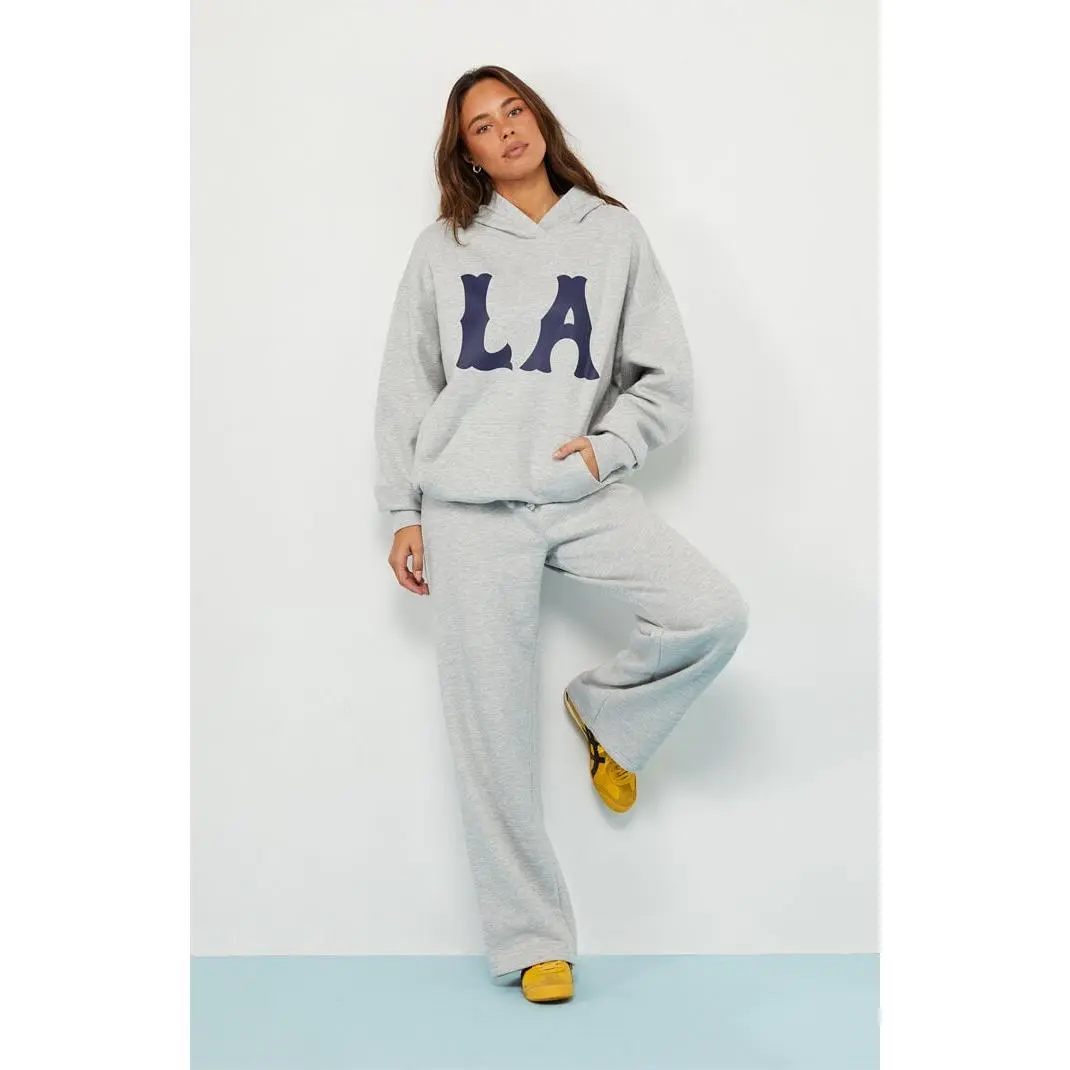 LA Hearts Women's Heather Grey LA Hoodie