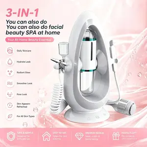 Three-In-One Multi-Functional Facial Beauty Device, Pore Cleanser, Hydrating Spray, Cold Compress Care, Essential Skincare Tool