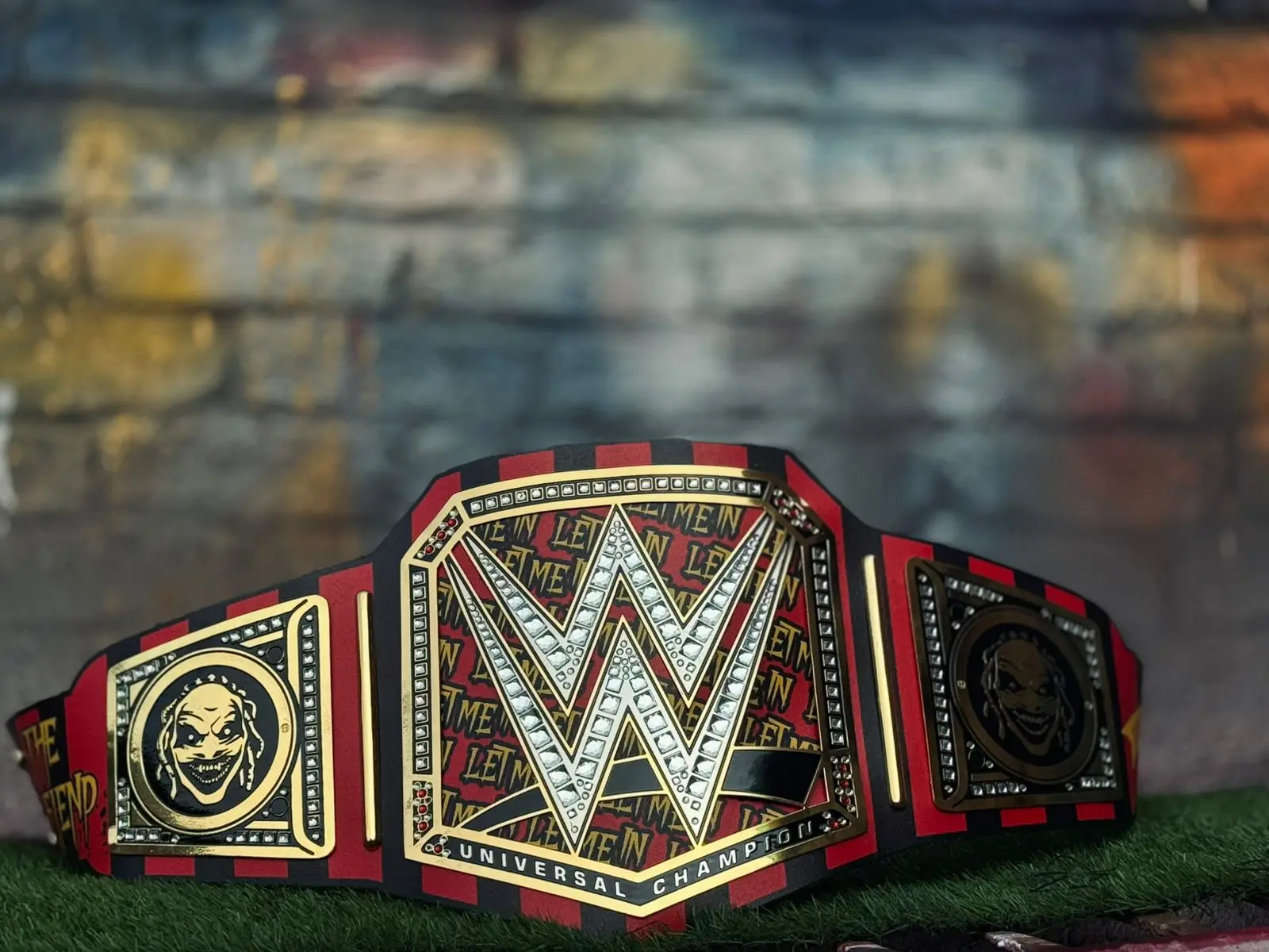 Bray Wyatt heavy weight championship replica belt 2mm brass