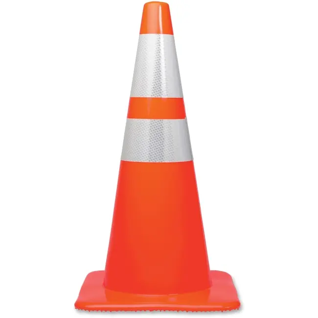 212 MAIN 28'' Heavy-Duty Traffic Cone Safety Cone, High Visibility Work Safety Equipment with Reflectors for Home Improvement & Security Needs, Cone Safety Cones, High Visibility Safety Cones