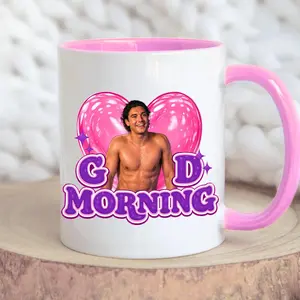 Garrett Graham Good Morning Mug, off Campus Briar U Book Coffee Mug, Romance Hockey Graham 44 Tea Mug, Elle Kennedy Movie Book