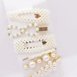 Pearl Hair Clips for Women and Girls