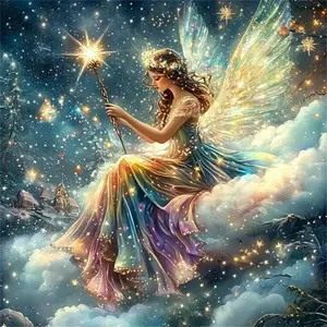 Full Round Diamond Painting Woman Portrait DIY New Arrival Embroidery Angel Mosaic Decor For Home DIY Kit