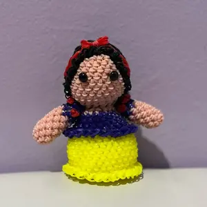 Princess Rainbow Loom + Loomigurumi Show White + DIY Handmade