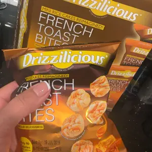 10 Pack - Drizzilicious Mini Rice Cakes French Toast 0.74 oz