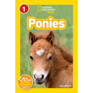 USED-Ponies (National Geographic Kids Readers, Level 1) by Marsh, Laura (Paperback)