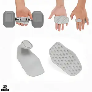 Non-Slip Gym Weightlifting Pads - Ergonomic Lifting Grips for All Workouts,Perfect Fitness Accessories,Ergonomic Non-Slip Workout Grips for Men & Women - Ultimate Palm Protection for Deadlifts & Fitness Training Silicone Grip Strengtheners,Spring Glow-Up