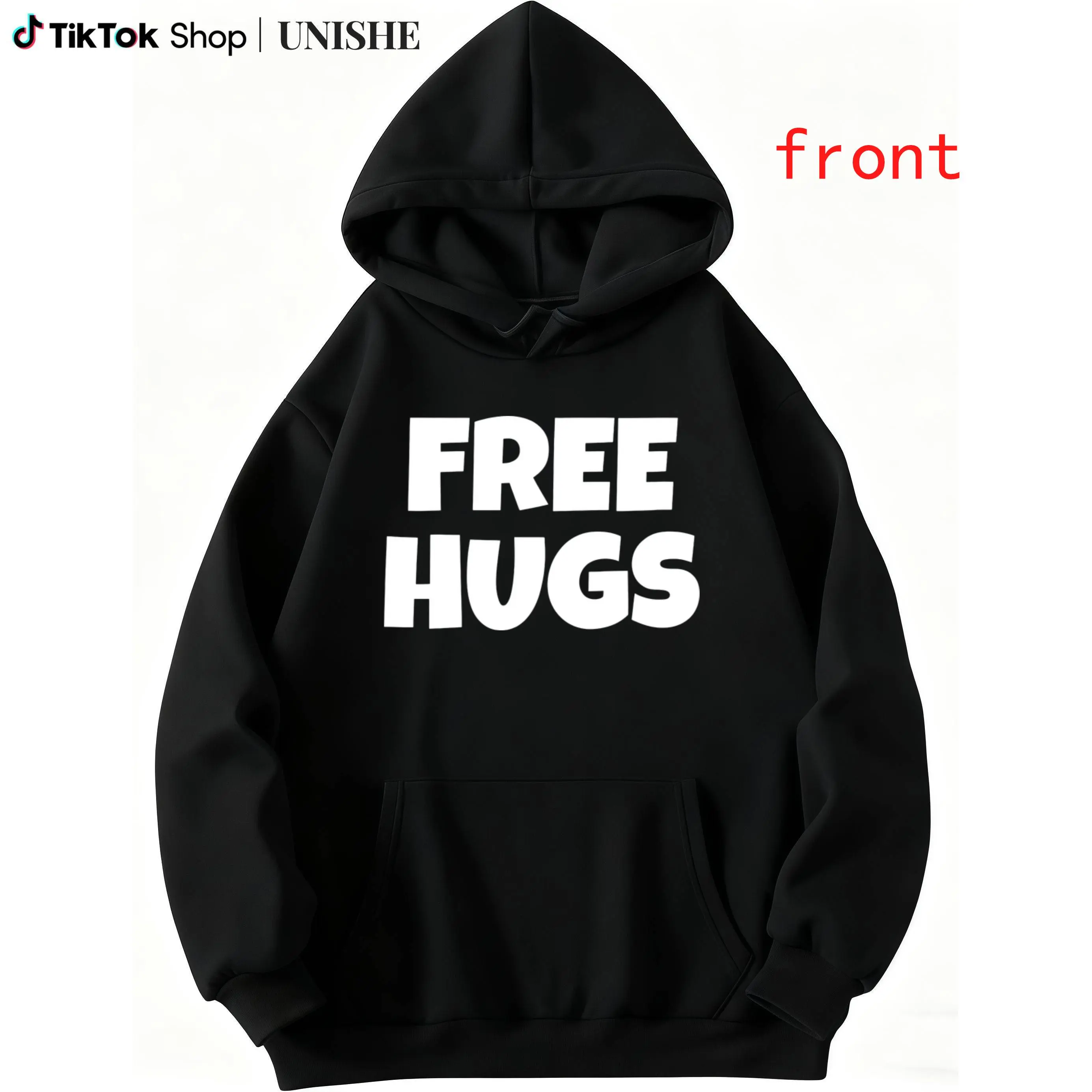 vetements free hugs hoodie - TikTok Shop