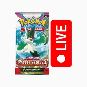 Packs of Pokemon TCG: Paldea Evolved (Opened Live)