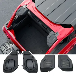 [Fits 21-25 Bronco 4 Door] 6.5-Inch Rear Speaker Pods Compatible with 2021-2025 Ford Bronco 4 Door Pod Speaker Enclosure Replacement for 2021-2025 Ford Bronco Accessories