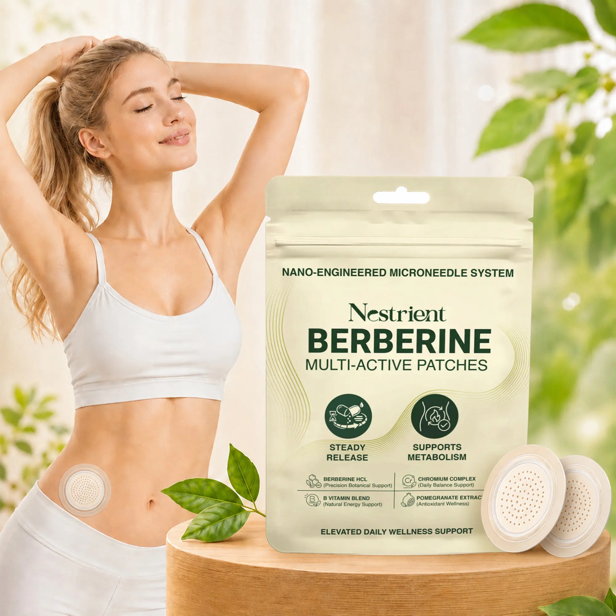 NEWS Nestrient Berberine Multi-active Nano Wellness Patches