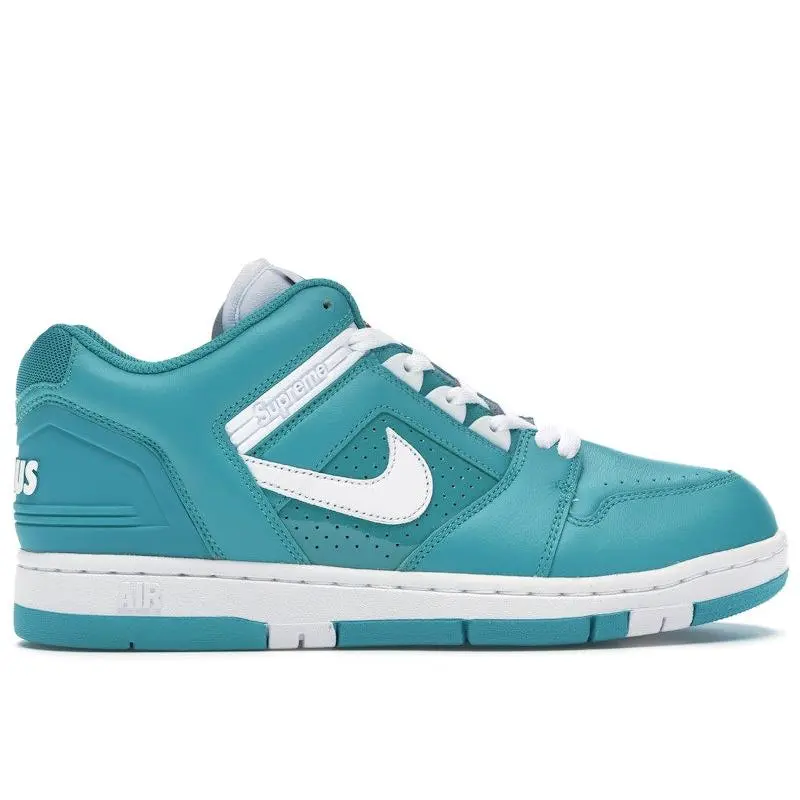 Nike Men's SB Air Force 2 Low Supreme Blue Skateboarding Shoes, from StockX