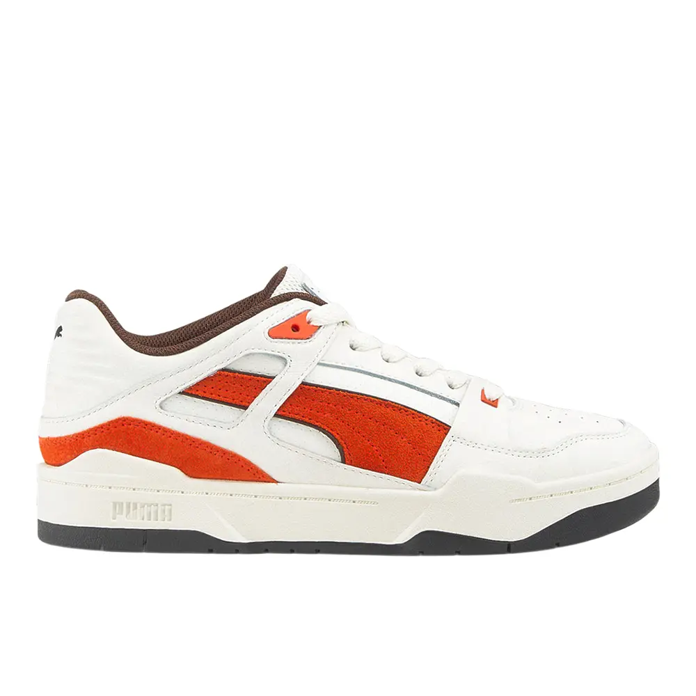 PUMA Mens Slipstream Always On Lace Up Sneakers Shoes Casual - White