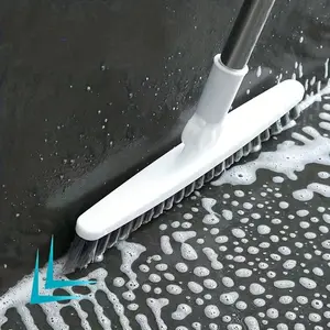 1pc, Bathroom Floor Brush, 88.5cm / 34.8inch , Rotating Scrub Brush, Hard Bristle Brush, Long Handle Bathroom Tub and Tile Cleaning Brush, Floor Cleaning Brush, No Dead Angle, Cleaning Supplies, Cleaning Tools, Back-to-School Supplies