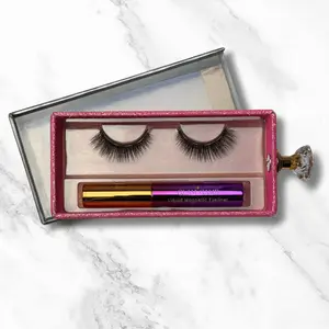 Tempt Magnetic Lash & Liner Set – Mid-Length Extension Look Cat Eye for Cheerleaders