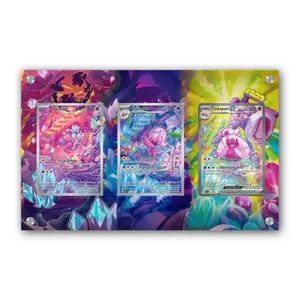 Tinkatink & Tinkatuff & Tinkaton EX - Exclusive Pokémon Extended Artwork Display Case