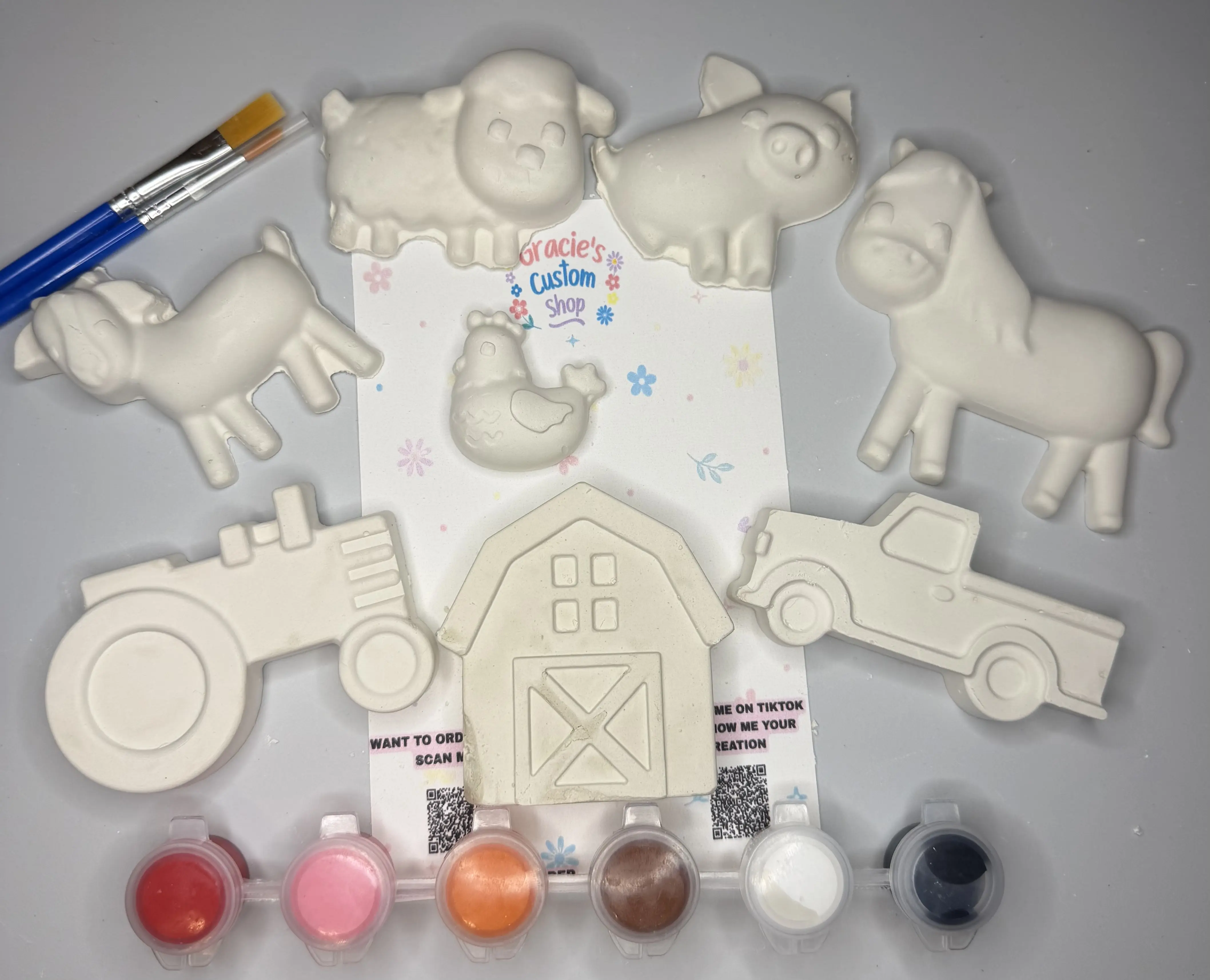 Plaster DIY paint kit - FARM