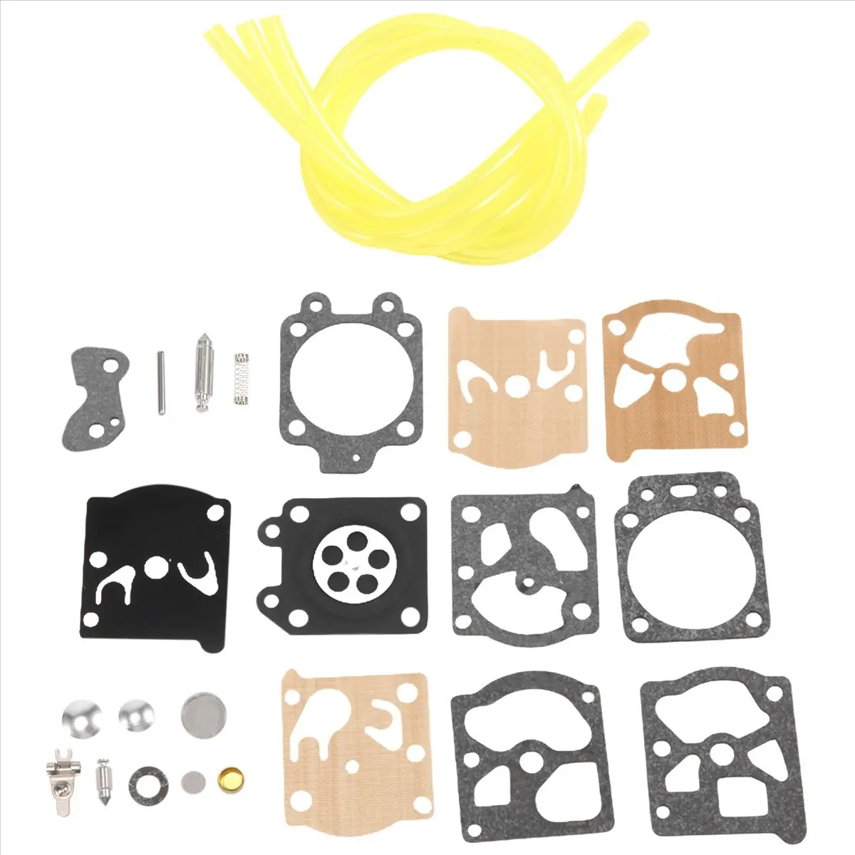 K20-WAT WA WT Fit for WALBRO Carburetor DIAPHRAGM GASKET NEEDLE REPAIR Carb KIT, Paper, Plastic