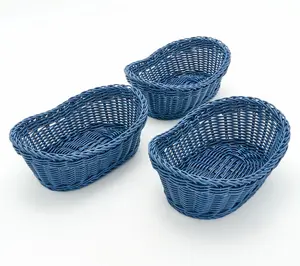 LocknLock Set of 3 Dishwasher Safe Oval Baskets