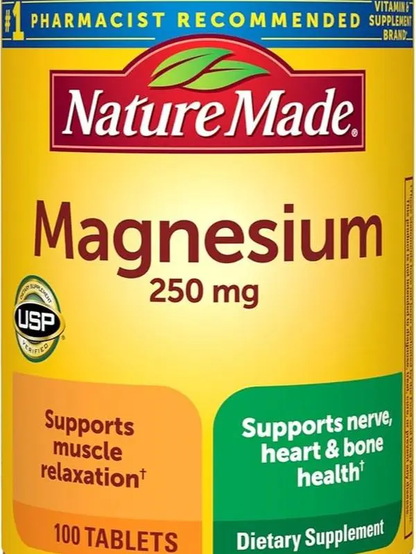 Nature Made Magnesium Oxide 250 mg, 100 Tablets