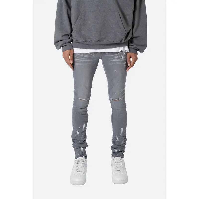 X504 Stretch Skinny Denim - Grey