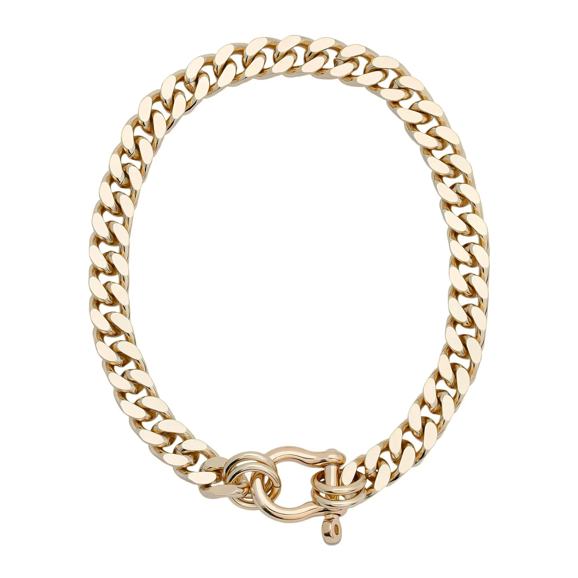 Roxy Necklace - Gold-Colored Chain with Pendant, Classic Design for Everyday Wear