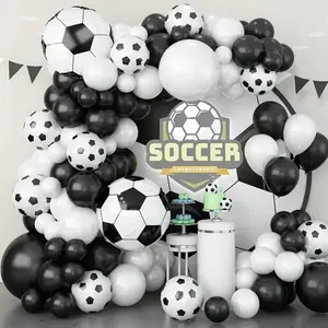 Football Balloon Set Happy Birthday Sports Football Party Graduation Party Decoration