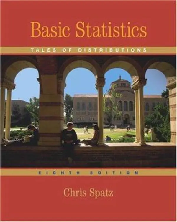USED-Basic Statistics: Tales of Distributions (with CD-ROM) by Chris Spatz (Hardcover)