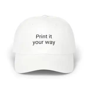 Personalizable Classic Dad Cap for Men and Women, Customizable Baseball Hat for Dad, Embroidered Cap, Father's Day Gift, Adjustable Headwear
