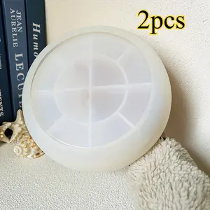 2pcs Silicone Mold- Silicone Mold- Extra Large Stripe Storage Bowl Silicone Mold- Large Flower Pot for Garden Decoration, Outdoor Plant Pots, Casting Molds