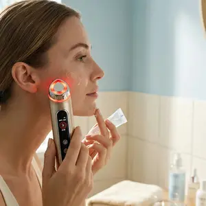IPX6 Waterproof Skin Booster Device 4 Modes LED EMS Microcurrent Facial Machine outdoorfun