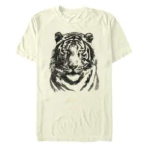 Men's Lost Gods Tiger Sketch T-Shirt
