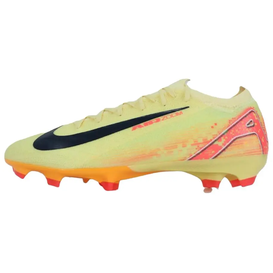 Nike Mercurial Vapor 16 Pro FG Kylian Mbappe Comfort Soccer Cleats Unisex Yellow FQ8689-800
