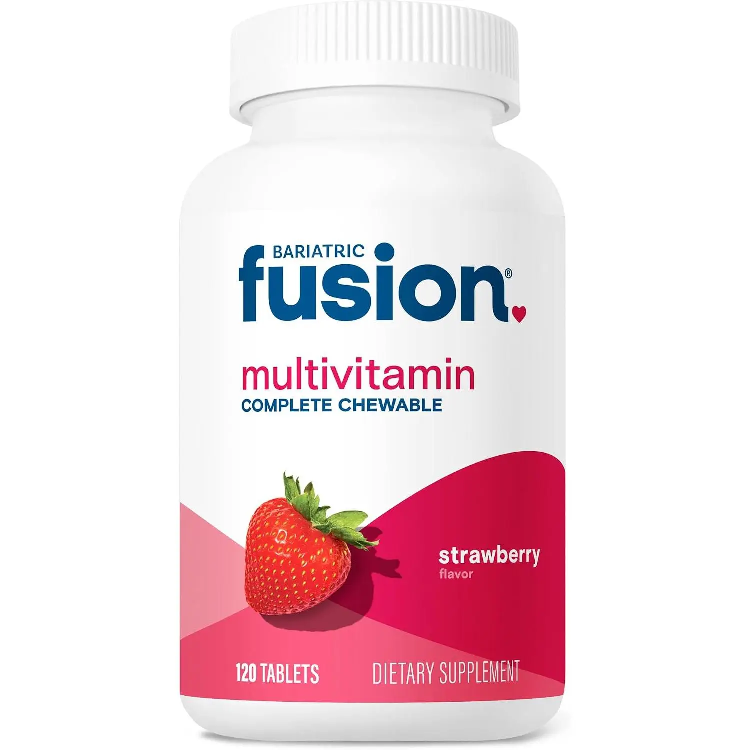 Bariatric Fusion Multivitamin – Complete Chewable, Strawberry, 120 Tablets Bariatric Fusion Multivitamin – Complete Chewable, Strawberry, 120 Tablets